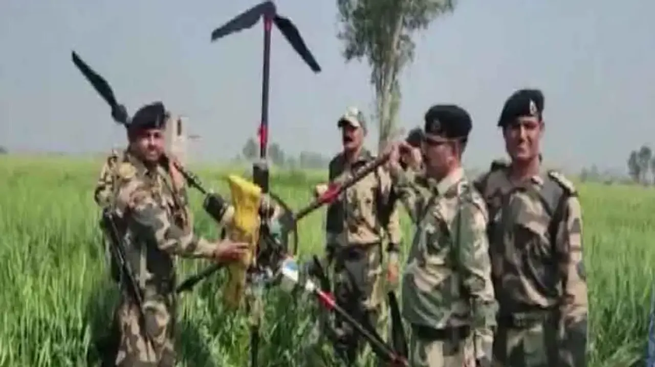 BSF shoots down drone in Punjab, recovers AK series rifle