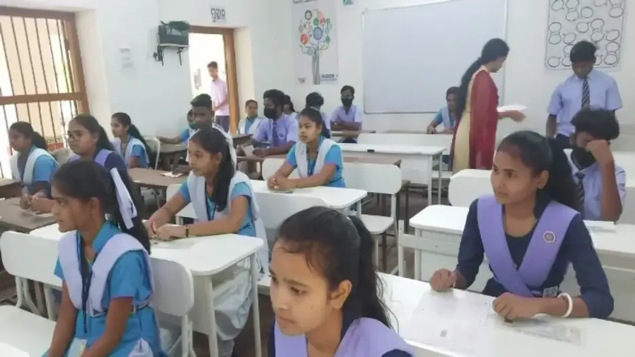 A Matric Exam Centre In Odisha