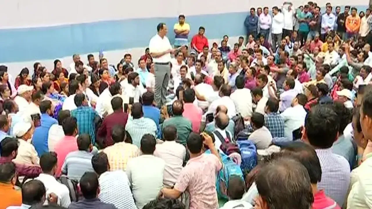 Primary Teachers Strike In Bhubaneswar