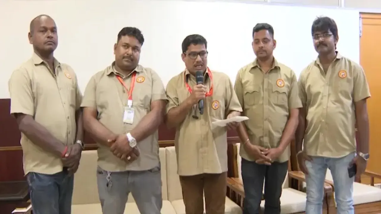 Driver Association Members After Meeting With Chief Secretary
