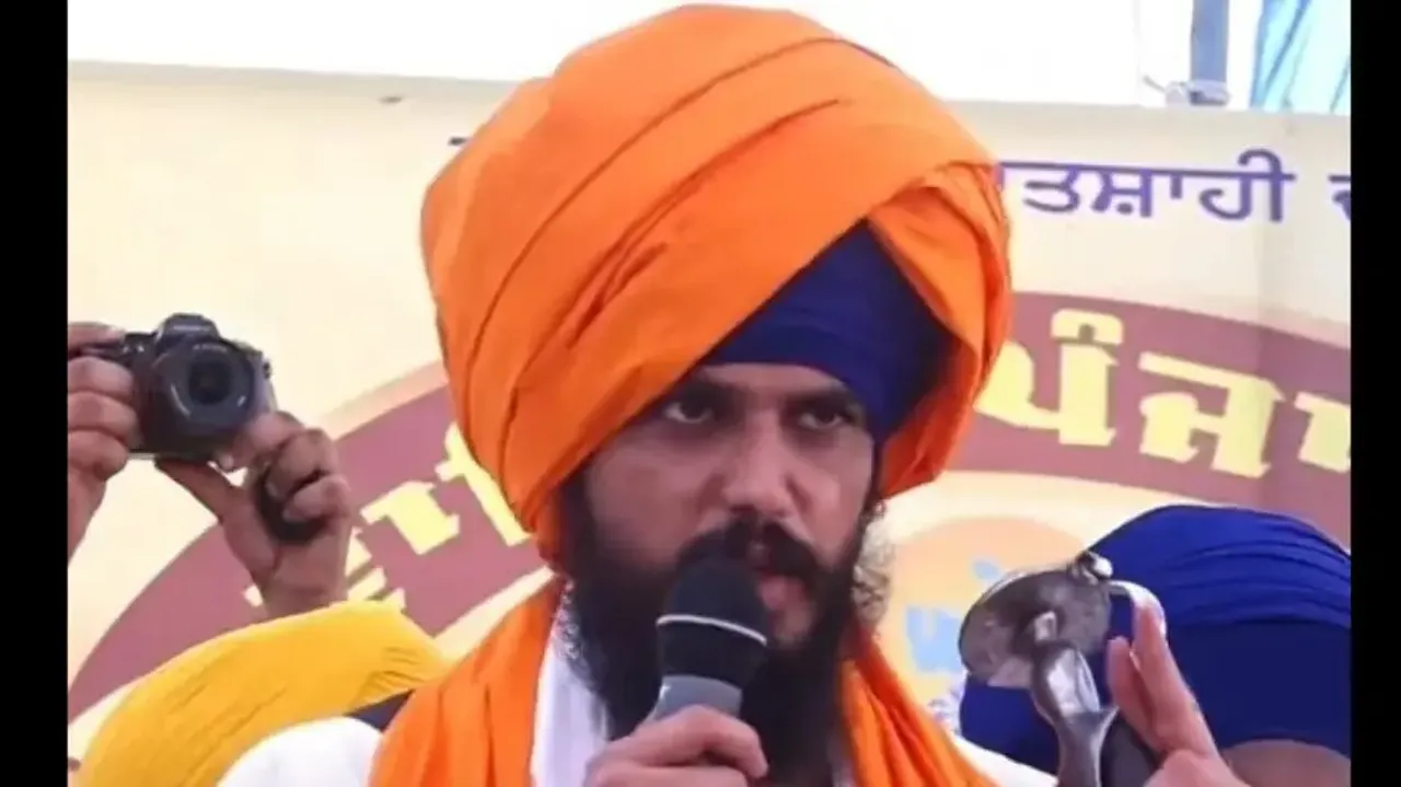 Radical Amritpal Singh held in Punjab after high-speed chase, internet services suspended 