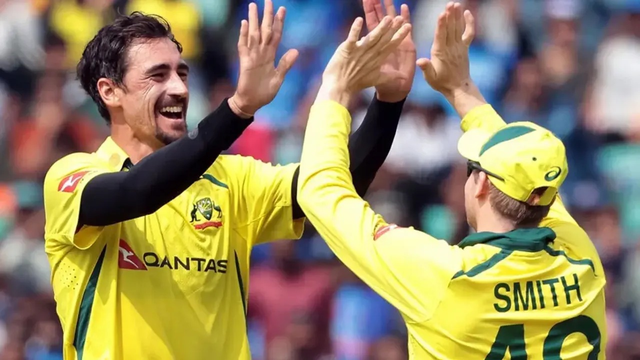 2nd ODI: Starc five-fer, Abbott's three-fer help Australia bowl out India for 117
