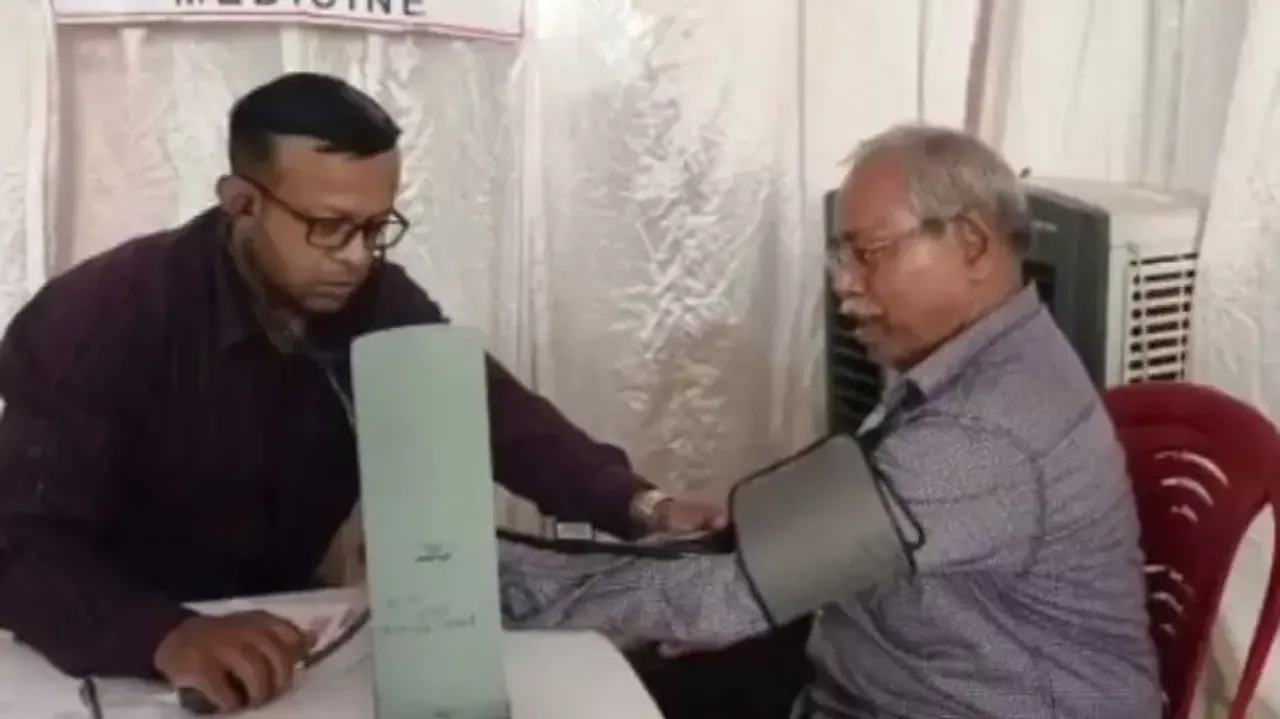 IMFA organises mega health camp in Choudwar, patients benefited  