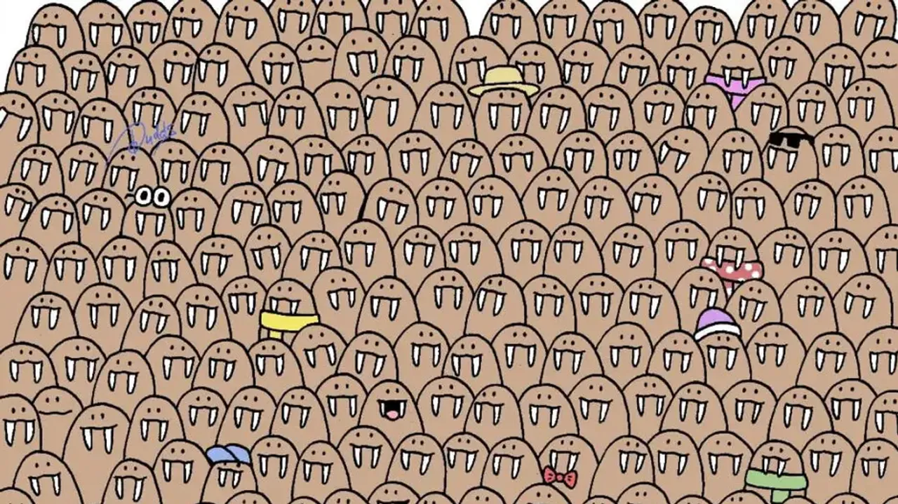 You need to be a Genius to find all 5 seals in this picture in 12 seconds