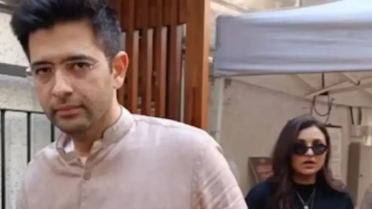 Is love in the air for Parineeti Chopra and AAP leader Raghav Chadha?