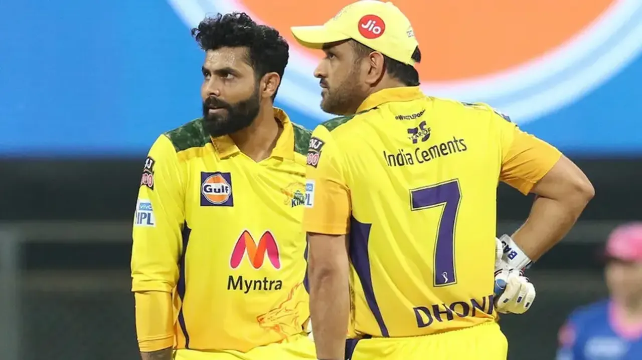 Ravindra Jadeja and MS Dhoni