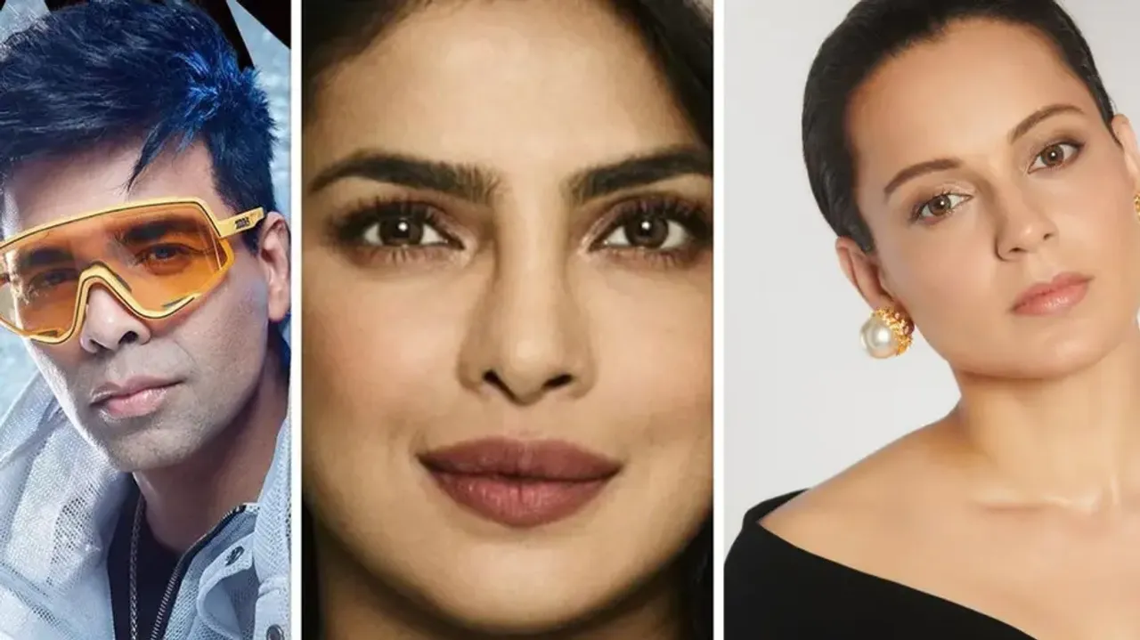 Karan Johar, Priyanka Chopra Jonas, Kangana Ranaut
