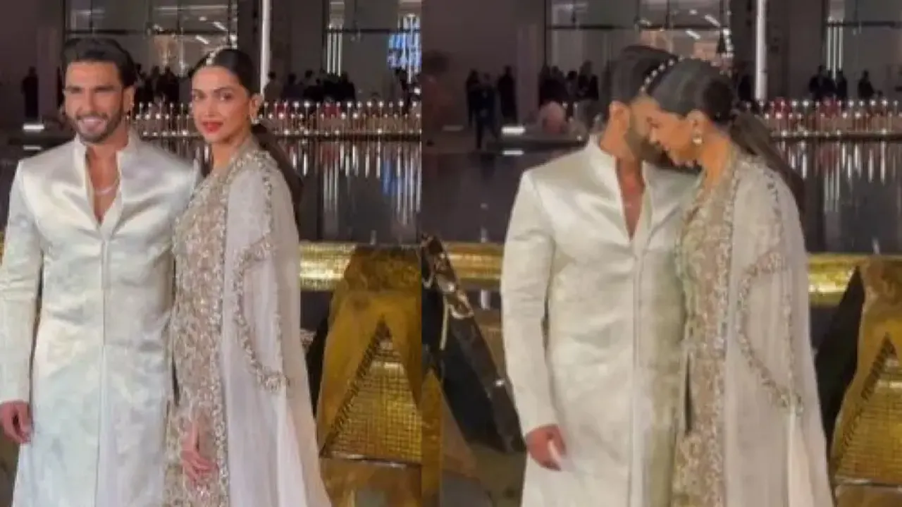 Ranveer Singh, Deepika quash separation rumours; hold hands, share PDA at NMACC launch