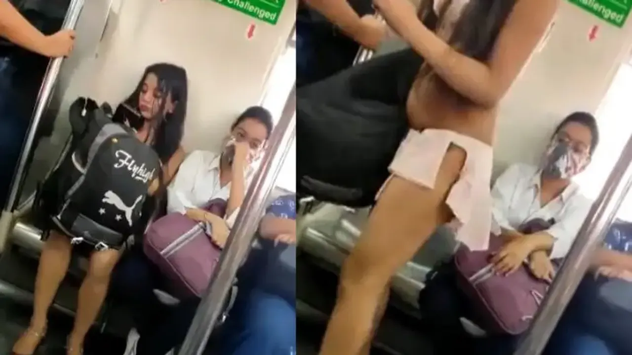 ‘Uncertified copy’ of Urfi Javed spotted in Delhi Metro