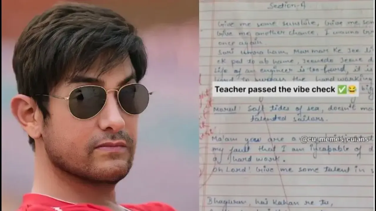 Aamir Khan fan writes songs of PK and 3 Idiots in answer sheet, gets zero 