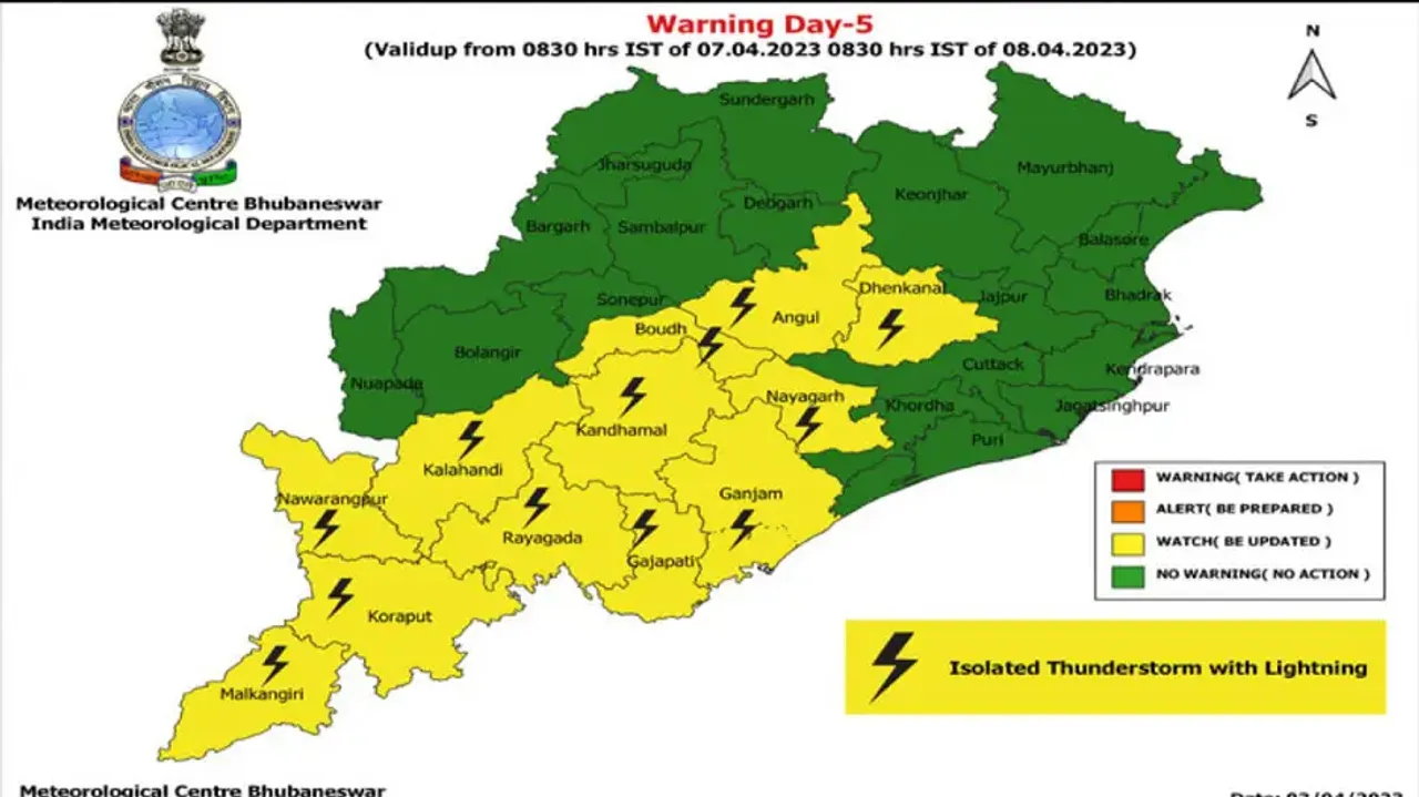 Odisha Weather Updates