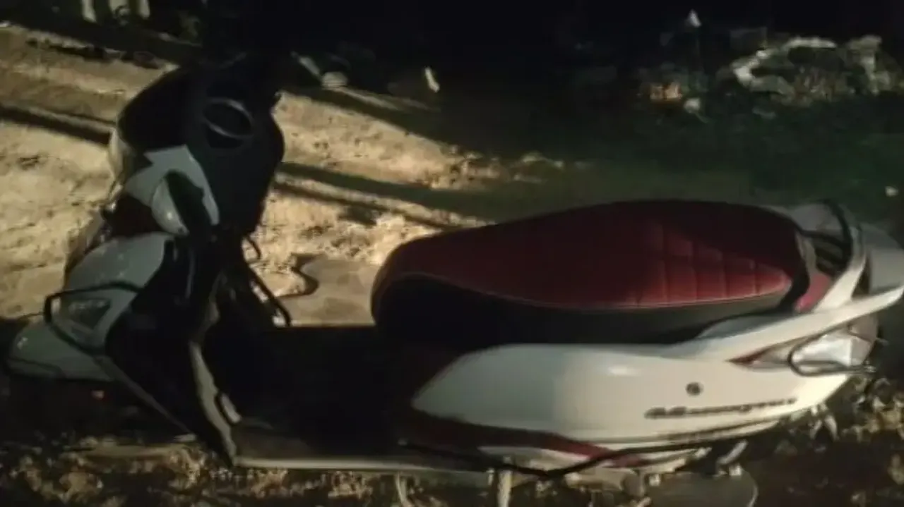 Visuals from crime spot