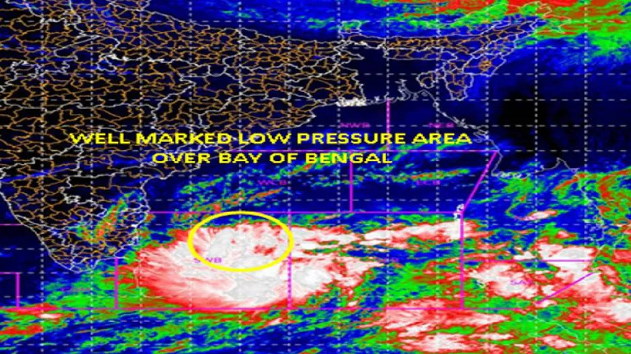 Cyclonic Storm Over BoB Likely; Heavy Rainfall Alert For Odisha Districts