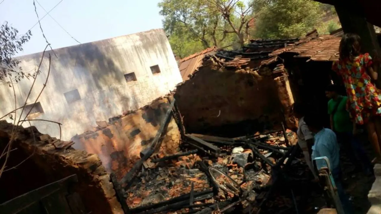 1 killed, 23 houses gutted in separate fire mishaps