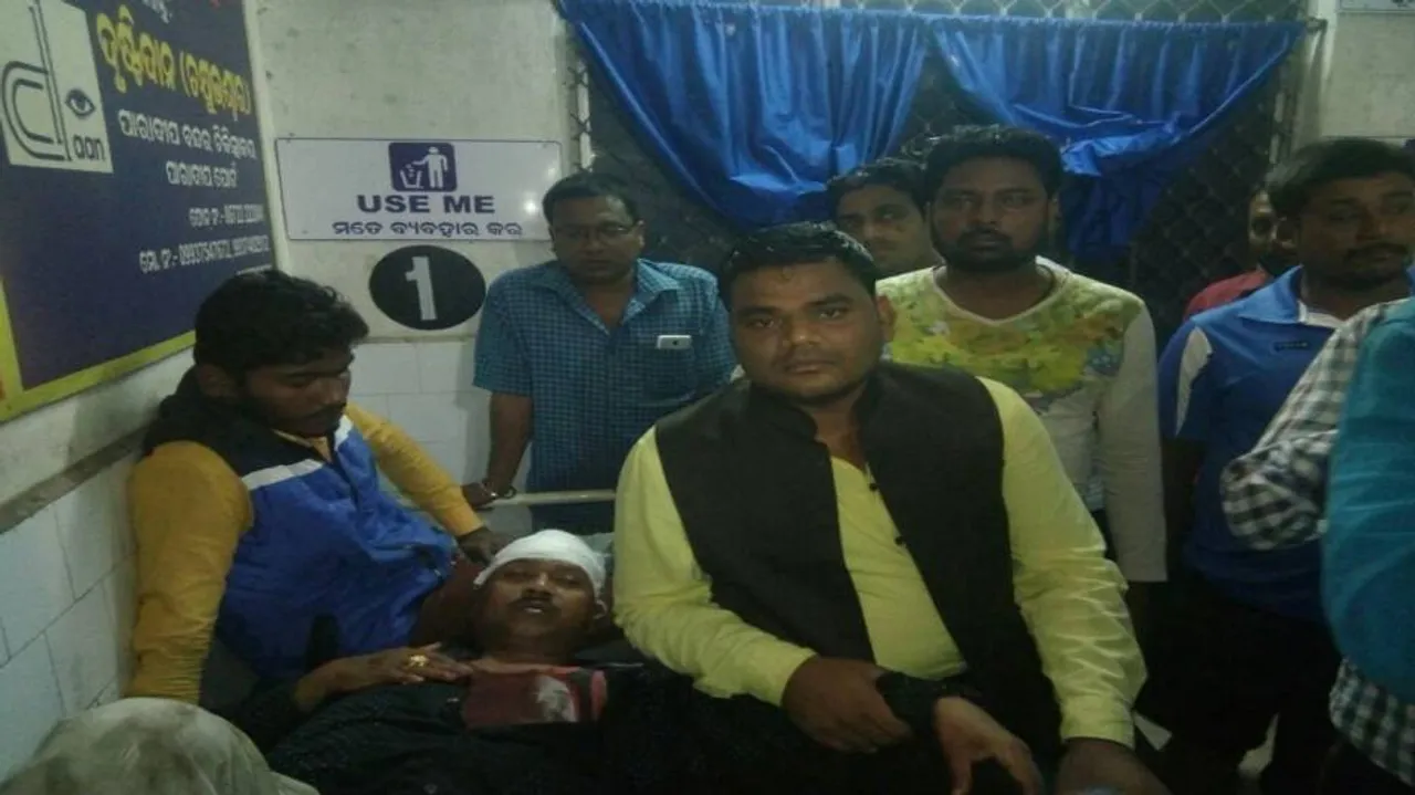 Paradip circle BJP president injured in deadly attack