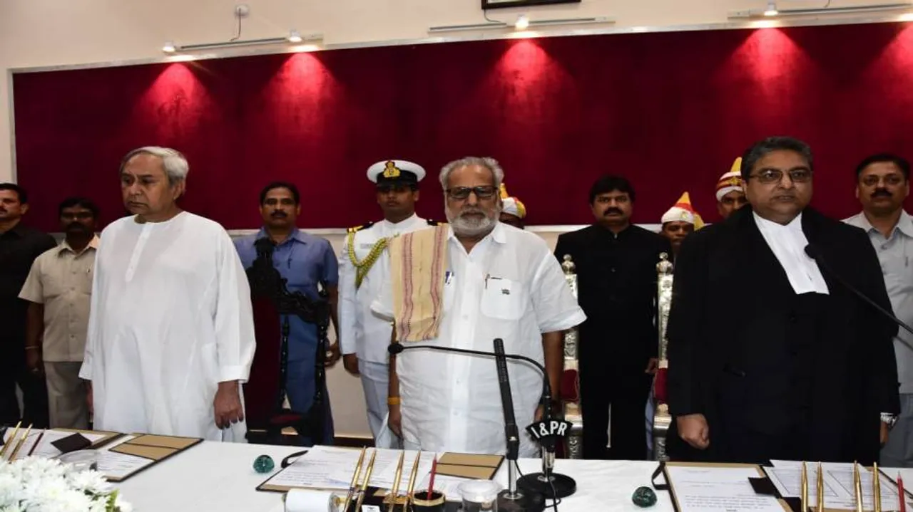 Ganeshi Lal takes oath as Odisha Governor