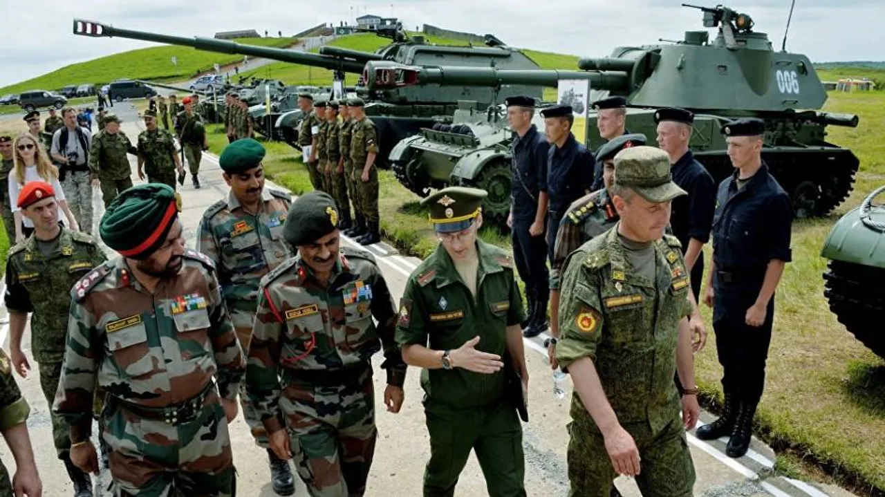 India, Russia to begin annual joint military exercise
