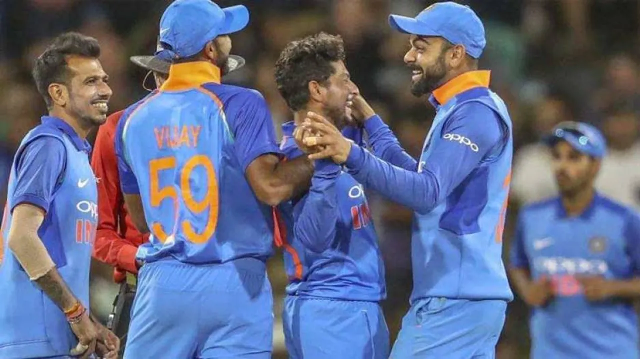 Kuldeep shines in India's 90-run win over NZ, go 2-0 up
