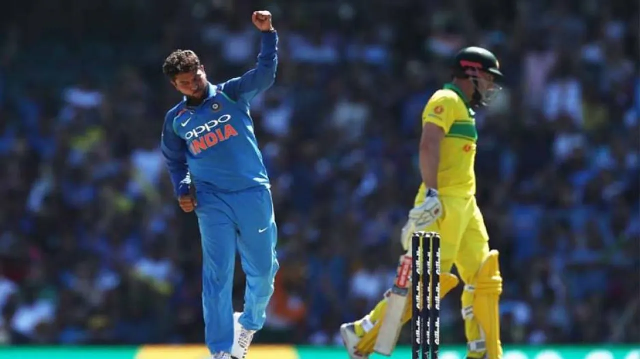 Three half-centuries guide Australia to 288/5 vs India