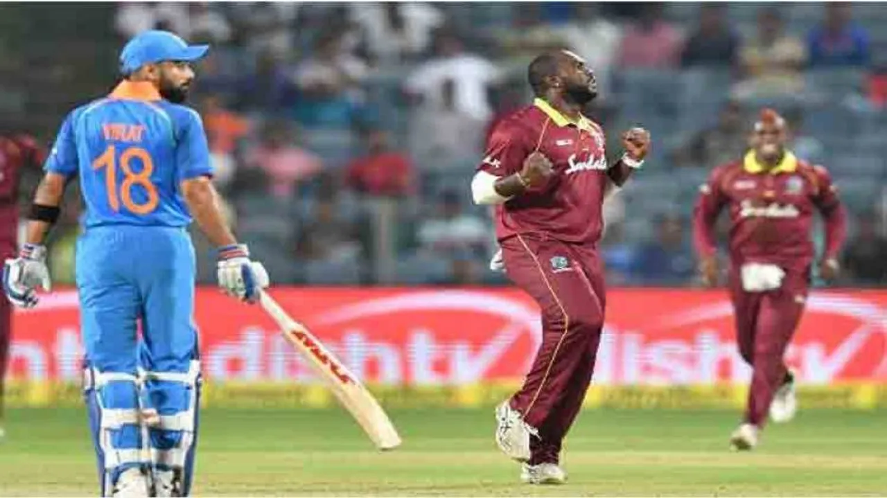 Kohli's ton in vain as Windies beat India in 3rd ODI