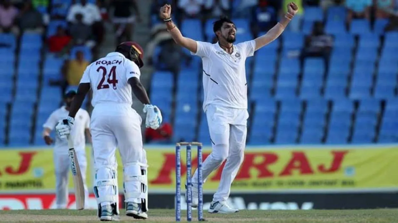 Ishant's fifer puts India in strong position against Windies