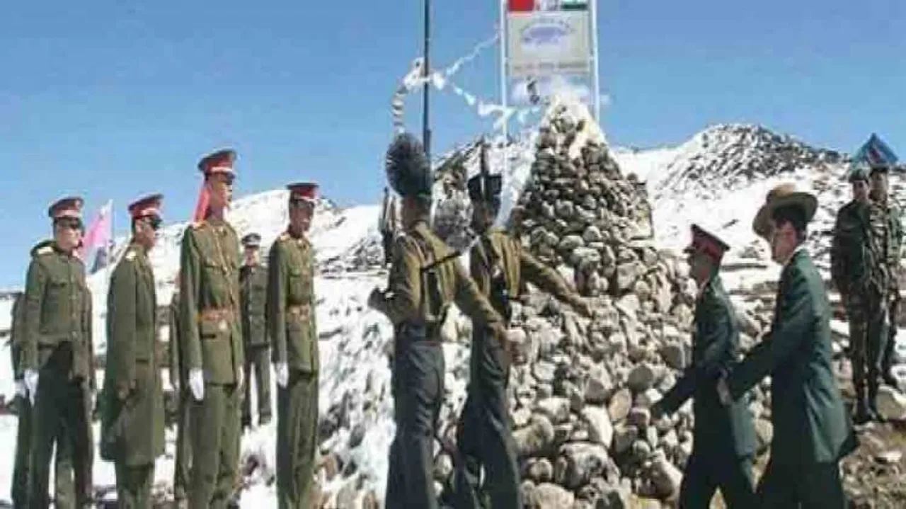 Indian and Chinese army meet in Eastern Ladakh