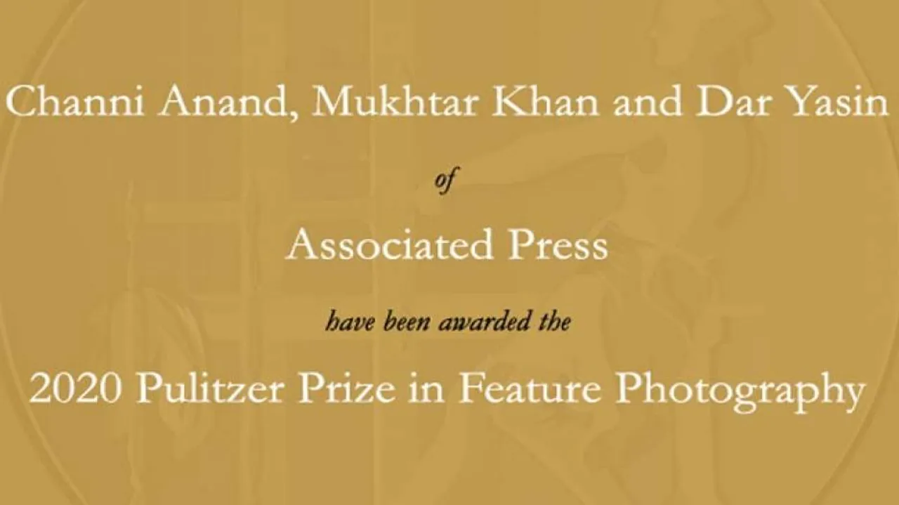Three Indian photojournalists win 2020 Pulitzer Prize in feature photography