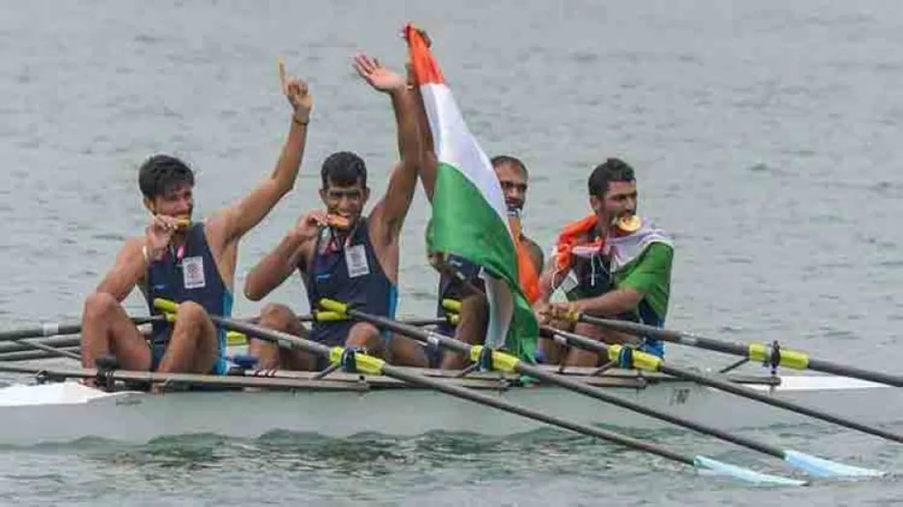 Asiad 2018: Indian rowers win quadruple sculls gold