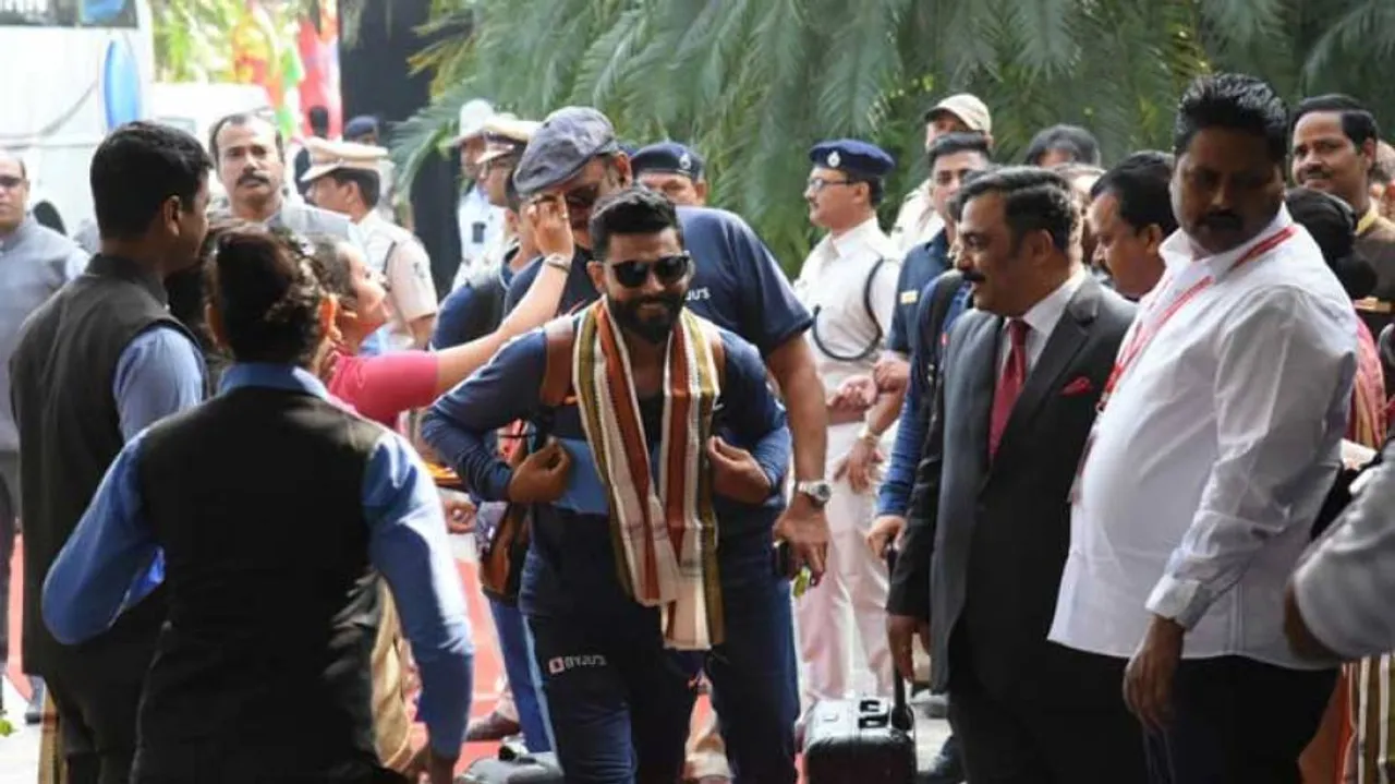 India, West Indies Players Arrive In Odisha For Third ODI