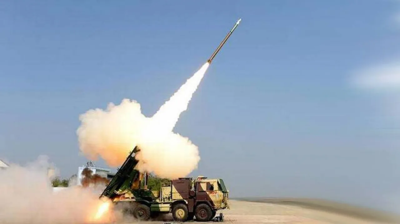 Indigenous Pinaka MK-II Missile Successfully Test-Fired In Odisha