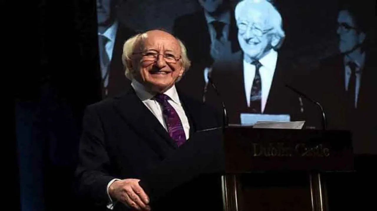 Higgins re-elected Irish President again