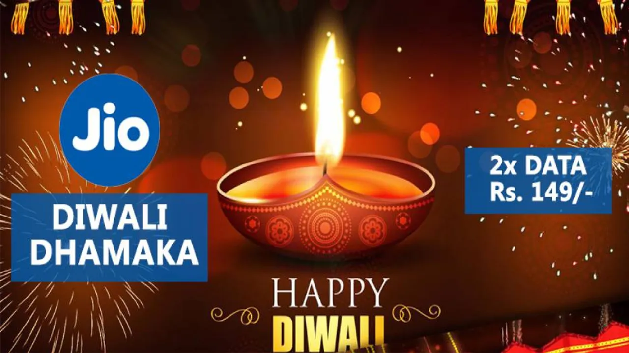 Jio 'Diwali Dhamaka' at just Rs 149 with double data
