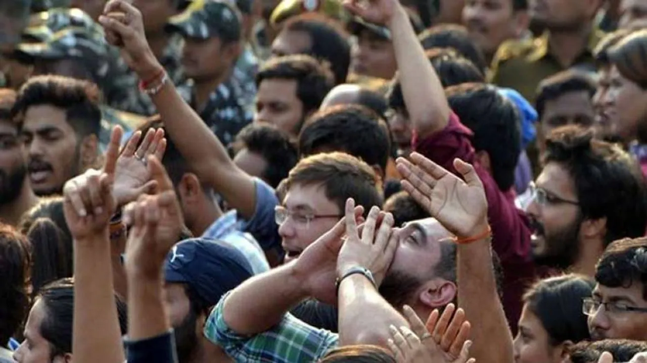 JNU Students Agitation Takes Political Colour