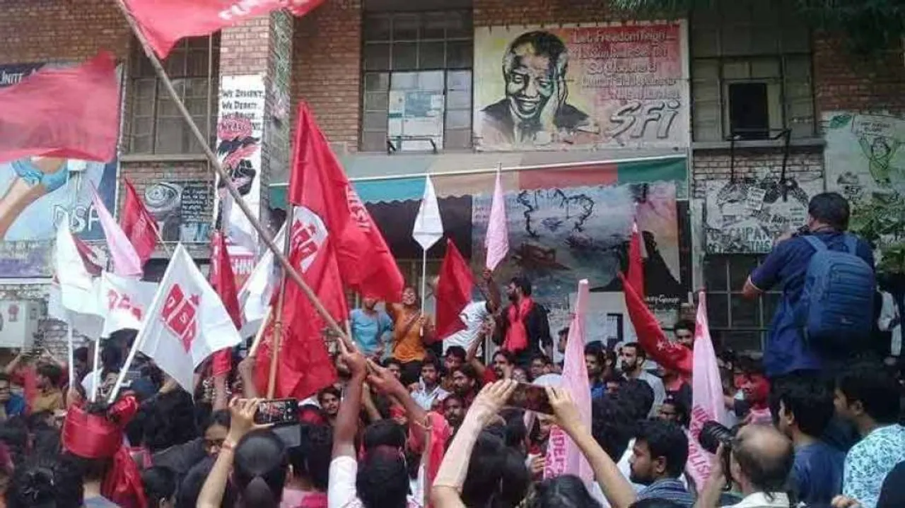 Left sweeps JNU Students' Union Poll