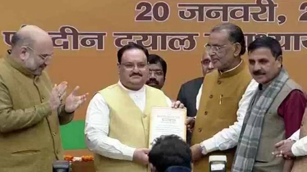 J P Nadda Is The New BJP Boss
