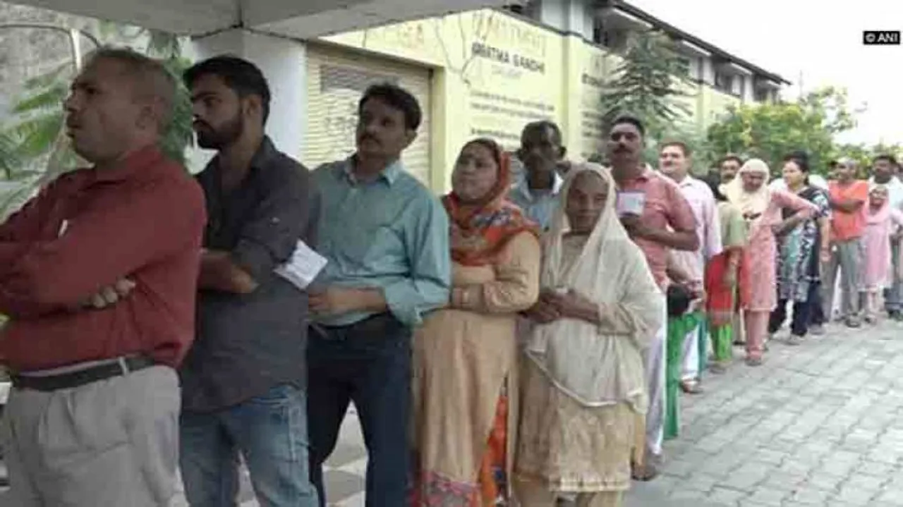 Brisk voting in Jammu's Samba, low voter turnout in Valley