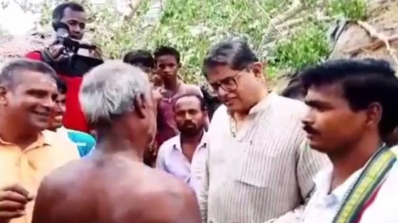 Cyclone Fani: BJP national vice-president Baijayant Panda reviews situation in Kendrapara