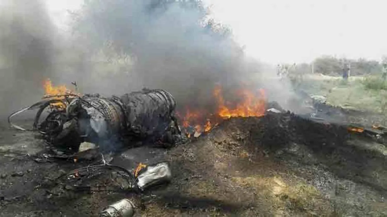 IAF MiG crashes near Jodhpur