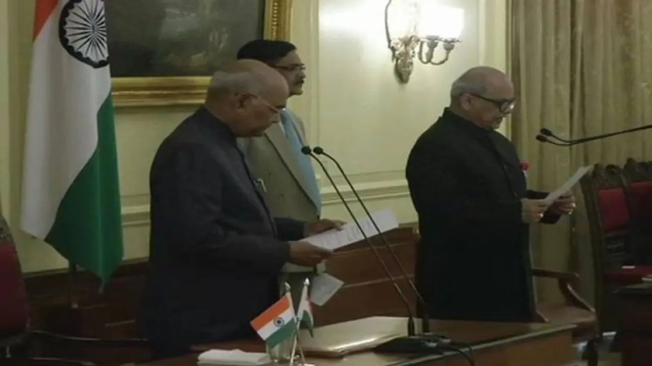 Justice Pinaki Ghose takes oath as first Lokpal of India