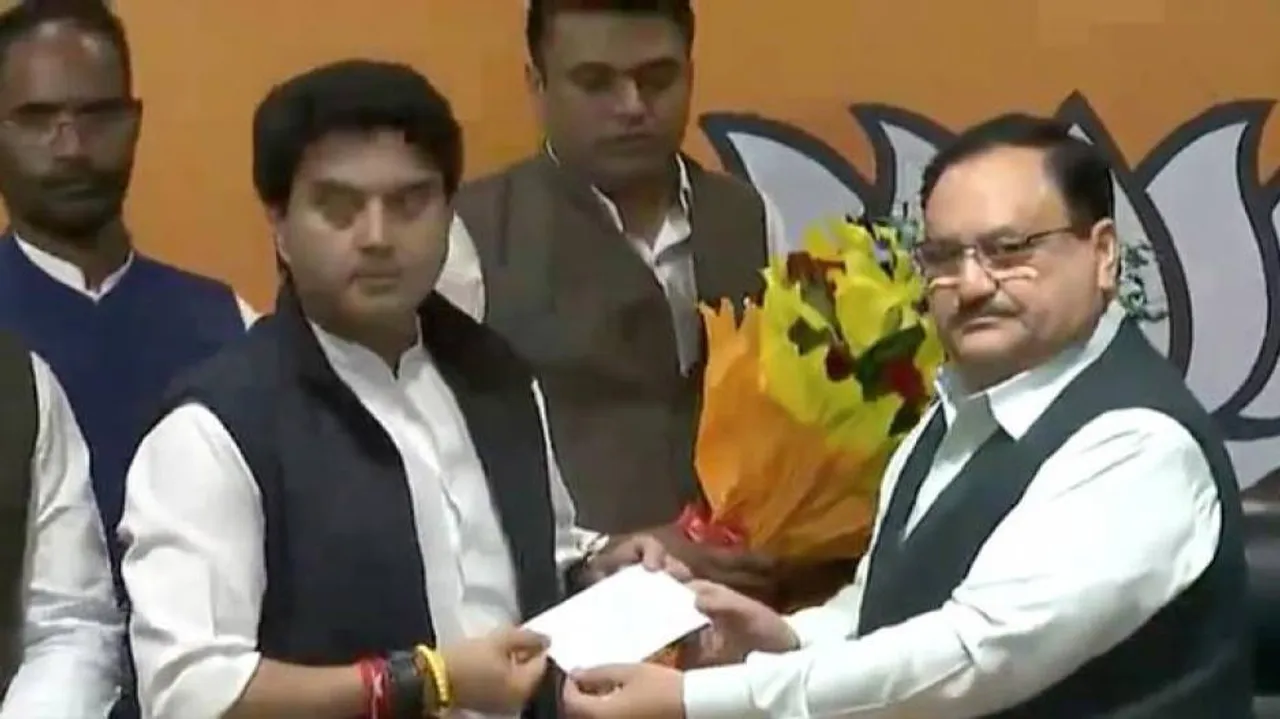 BJP names Scindia as its Rajya Sabha candidate from Madhya Pradesh