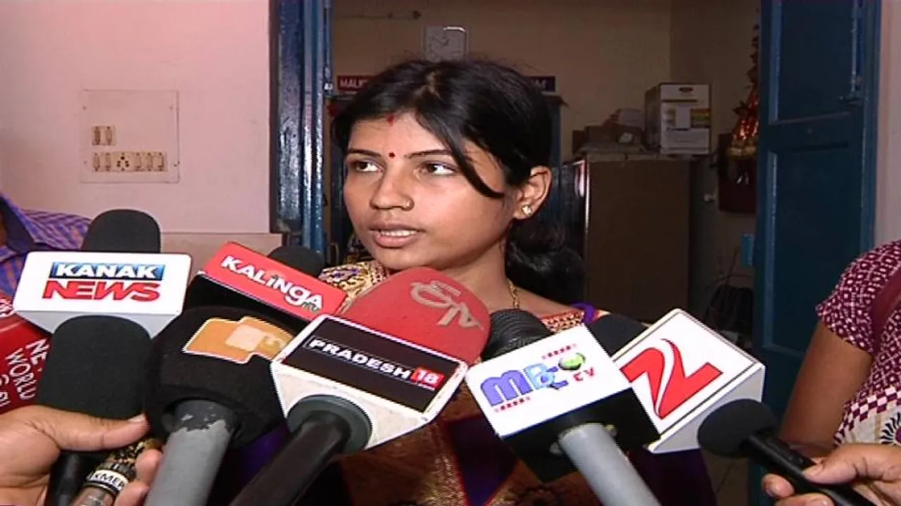 Kabita submits documents claiming Champua MLA's son as father of her child