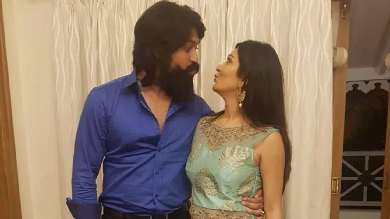 KGF Chapter 2's Yash and Wife Radhika Pandit Exude Romantic Vibes in Latest Click