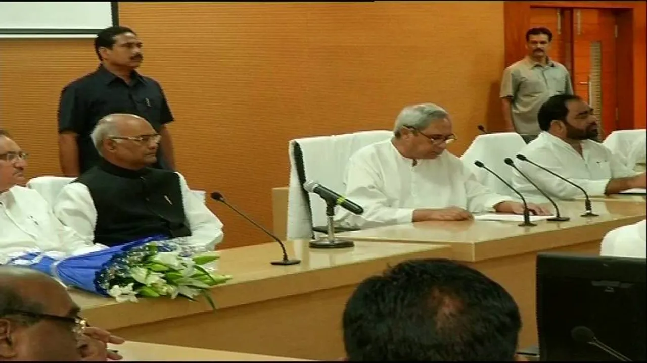 Presidential nominee Ram Nath in Bhubaneswar, meets BJD MPs, MLAs