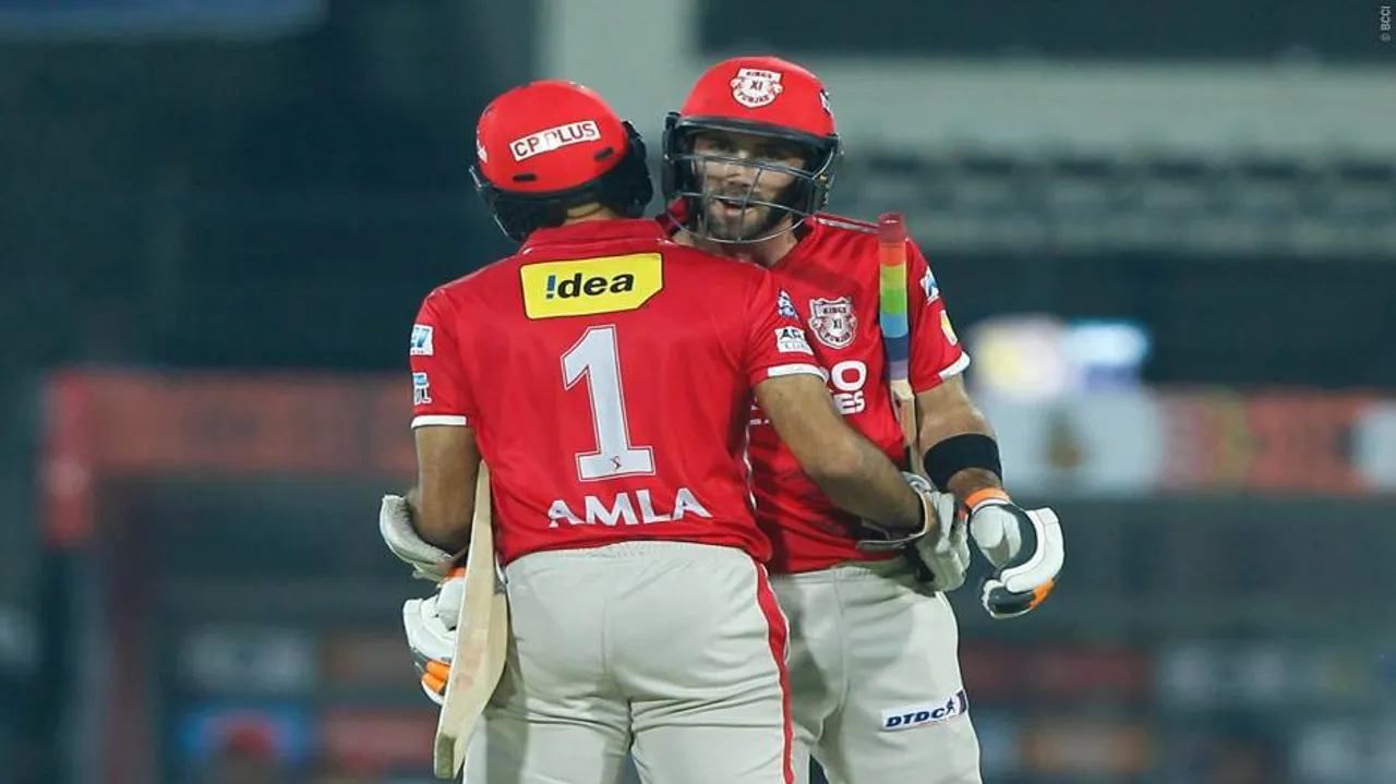 IPL 10: Amla, Maxwell lead Punjab to victory