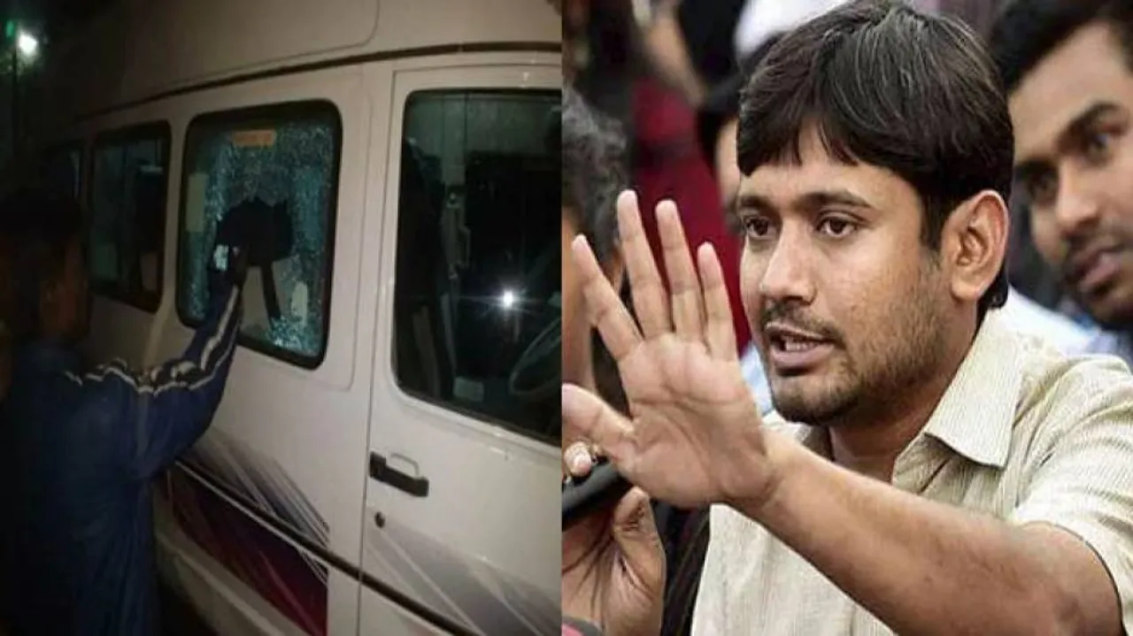 Kanhaiya Kumar's convoy attacked in Bihar