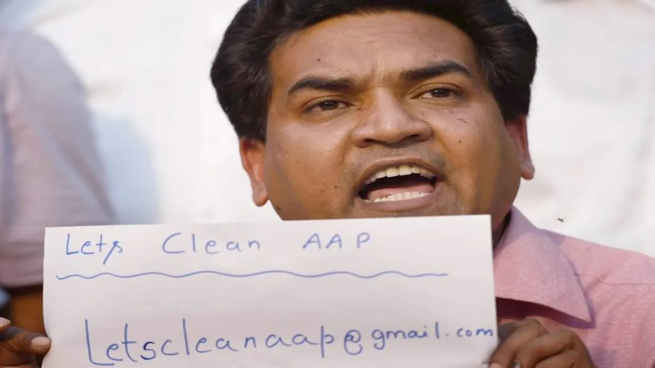 Kapil Mishra starts 'Let's clean AAP' campaign