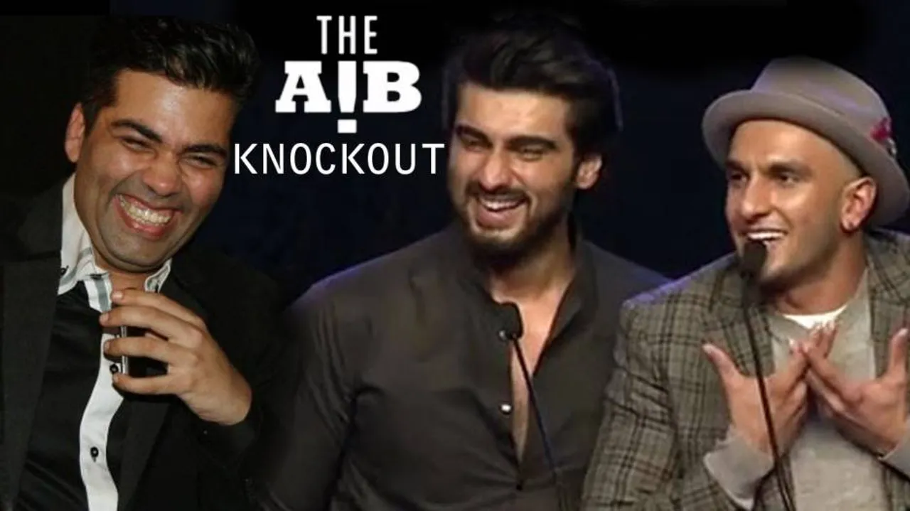 Is This How Newcomers Please Karan Johar? Watch Ranveer Singh and Arjun Kapoor Indirectly Giving An Hint!