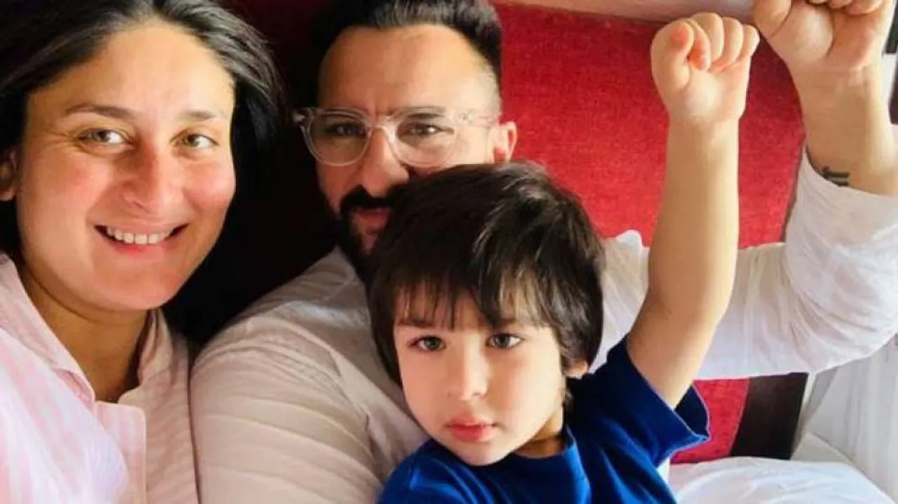 Kareena Kapoor Khan and Saifoo's Taimur Says 'Aur Bajao' As Street Musicians Play Ole Ole Ole