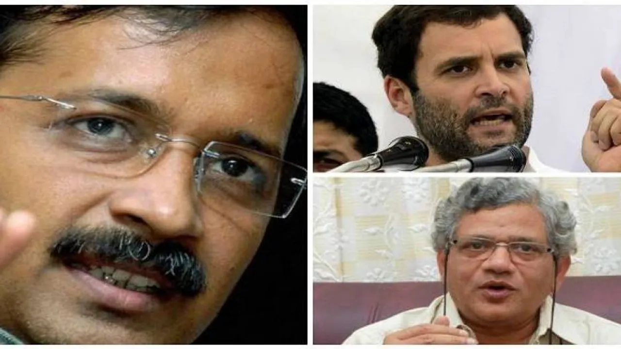 Rahul, Yechuri, Kejriwal booked for sedition