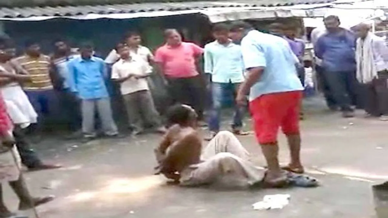 Blot on Khaki Again: Home Guard beats up man in public view, video goes viral